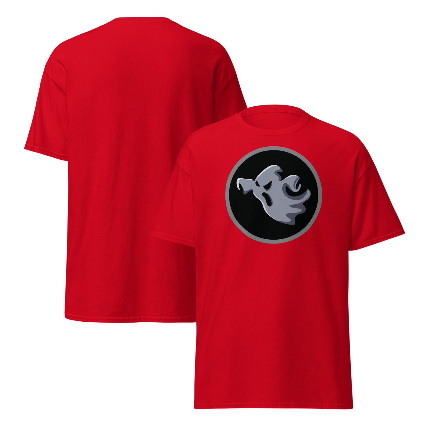 Pip Masters Ghost Circle Logo Unisex Classic Tee